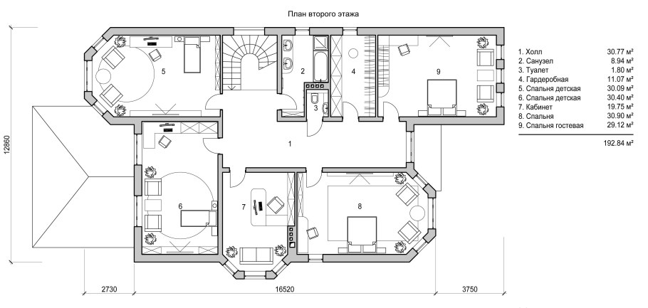 Проекты американских одноэтажных домов