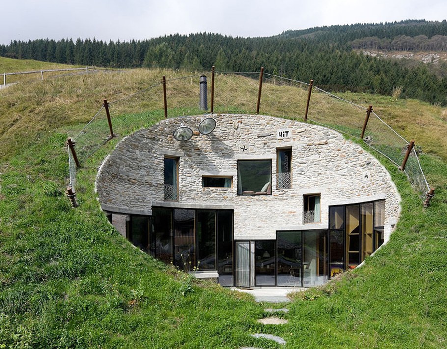 Вилла Villa Vals в Швейцарии