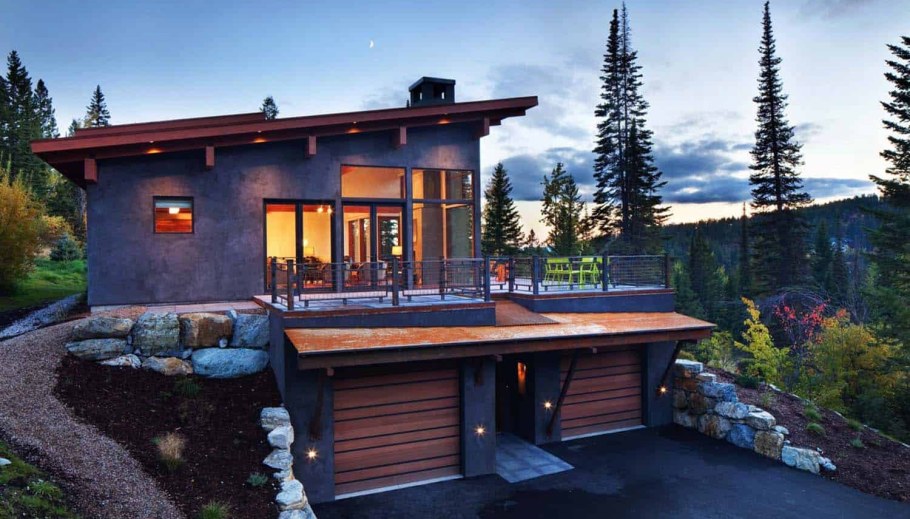 Современное Contemporary Chalet Architecture