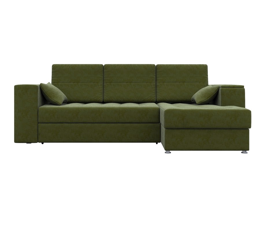 Угловой диван Puffo Тиффани Velvet левый Light