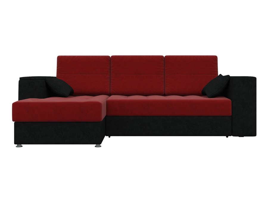 Угловой диван Атлантис красный