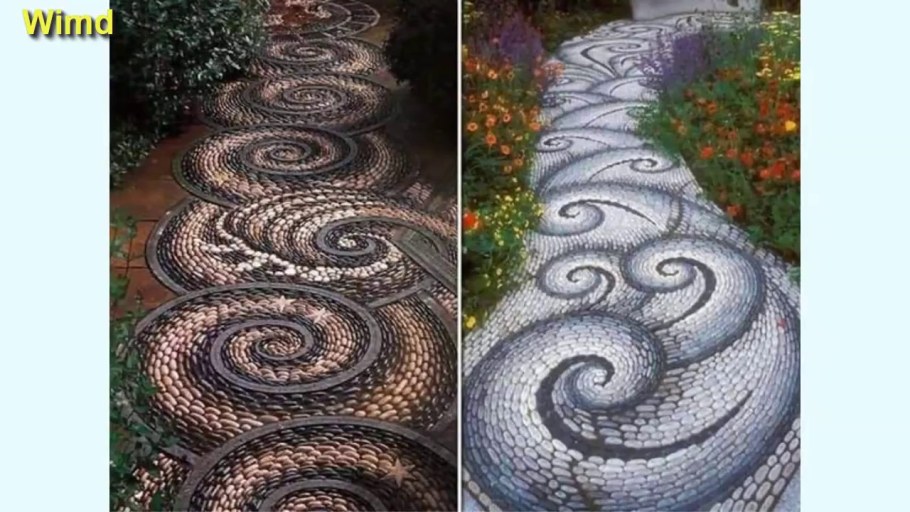 Опалубка для садовых дорожек