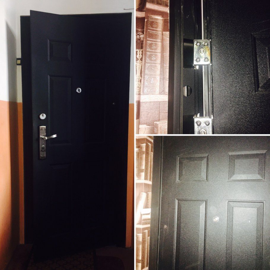 Монтаж входной двери