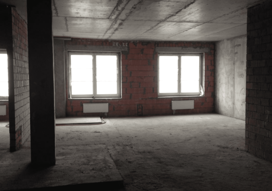 Помещение черновая отделка