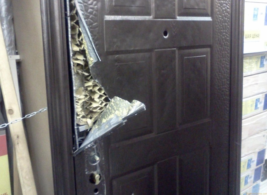 Предписание на демонтаж дверей