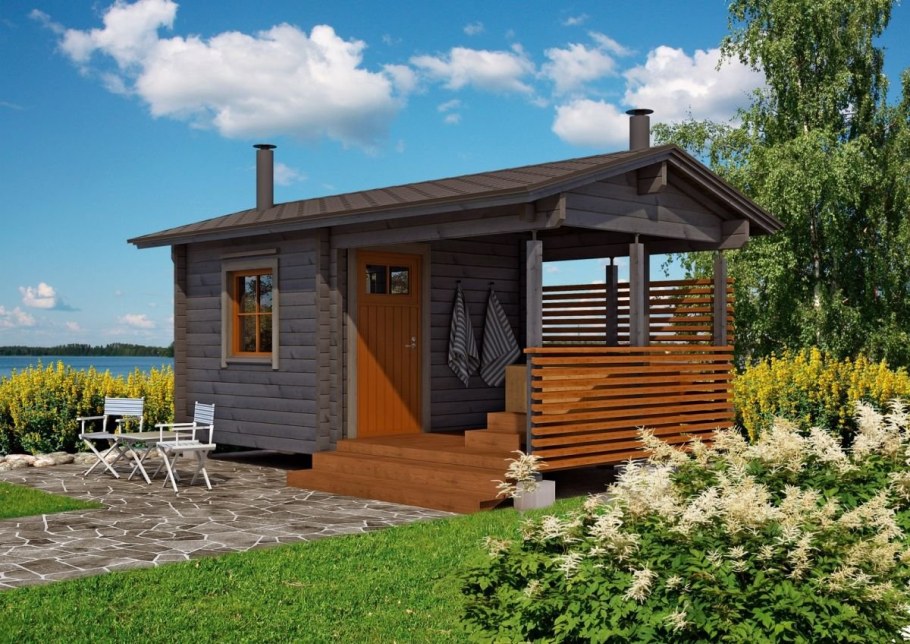 Баня на даче