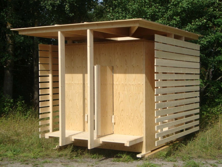 Мини баня для дачи