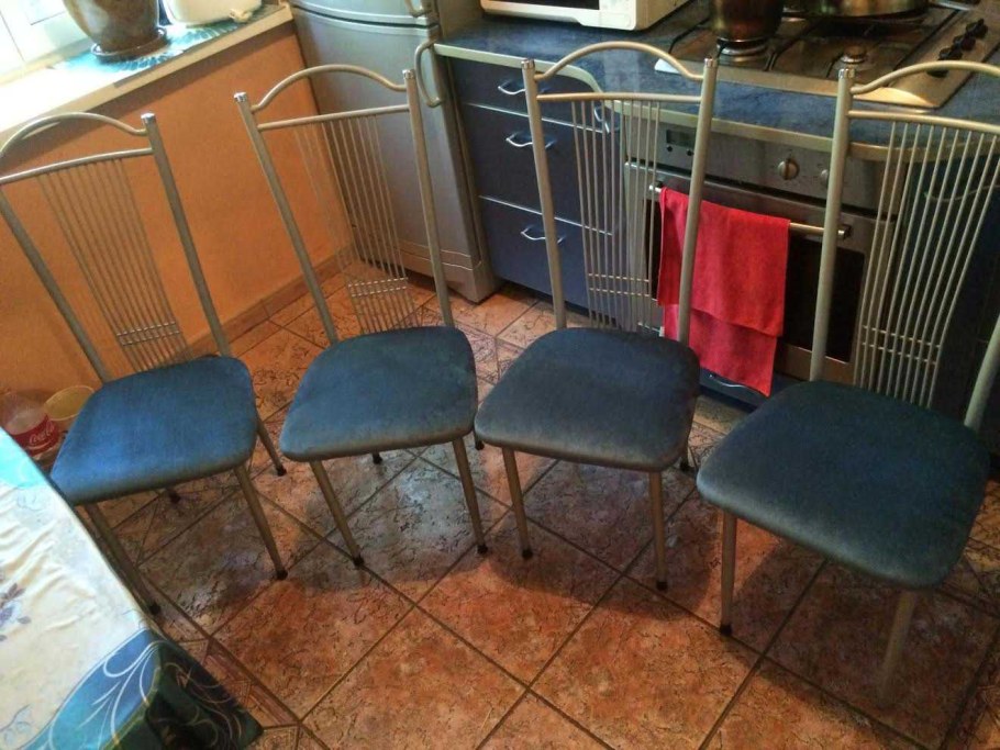 Обивка стульев на металлокаркасе