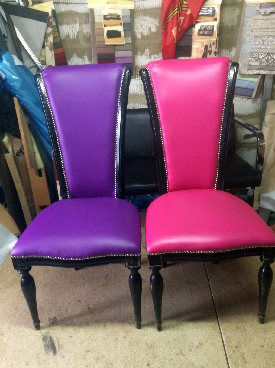 Переобивка стульев