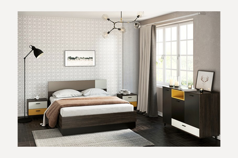 Спальня Токио светлая