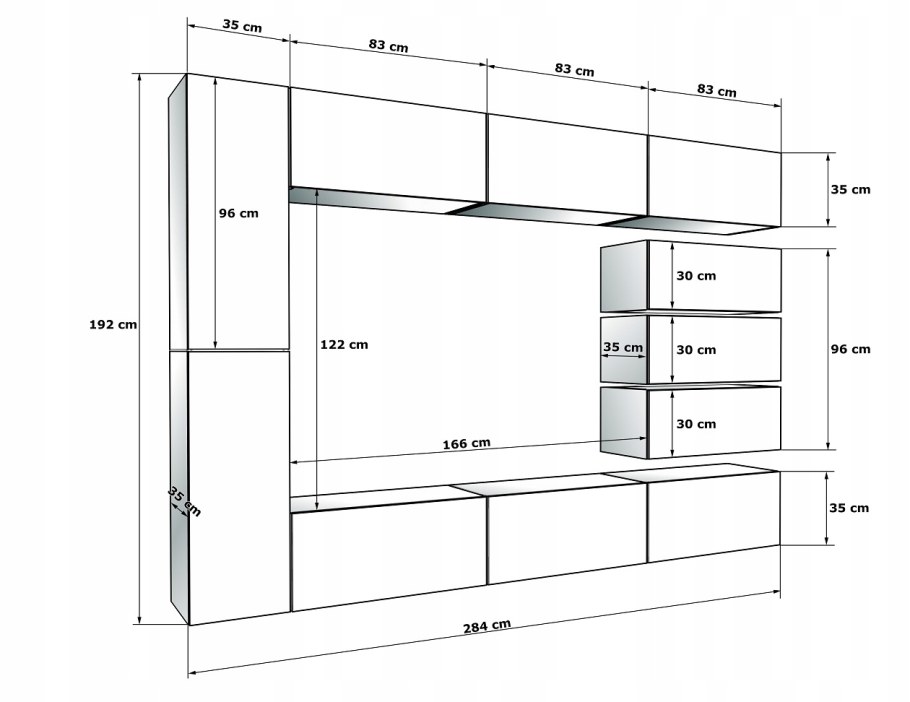Высота навесного кухонного шкафа от столешницы