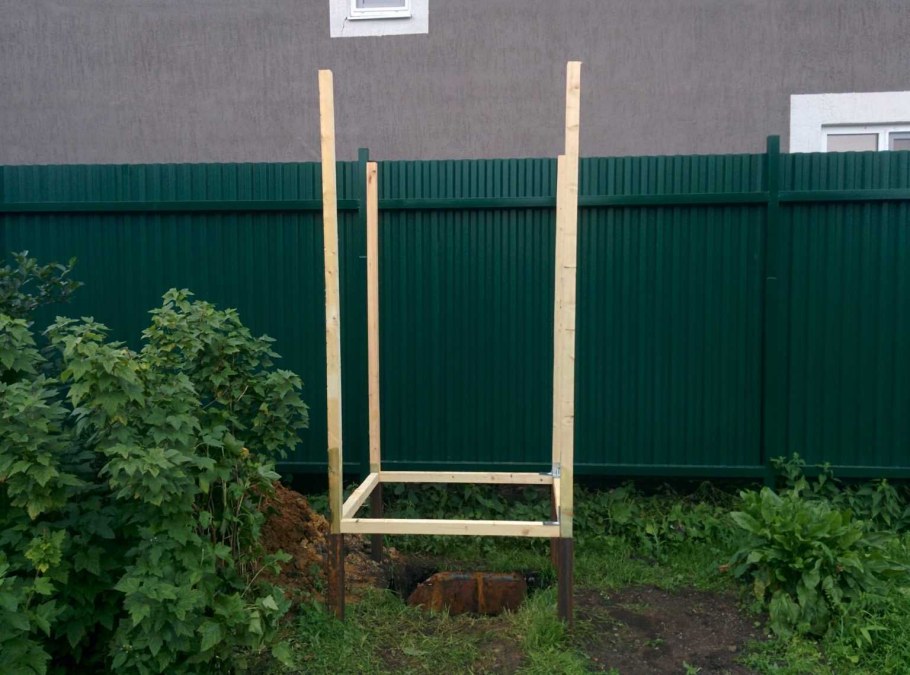 Летний душ из поликарбоната