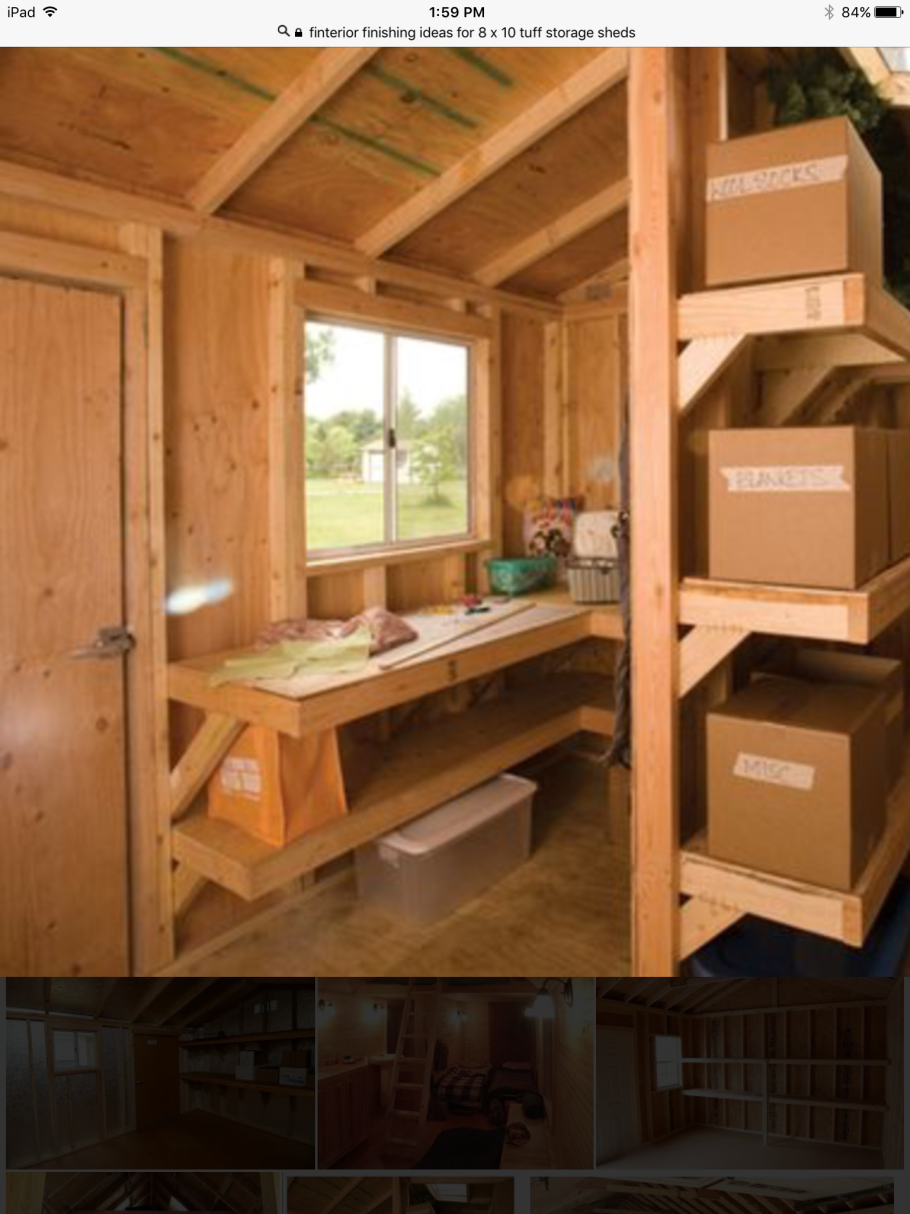 Шкаф для хранения садового инвентаря