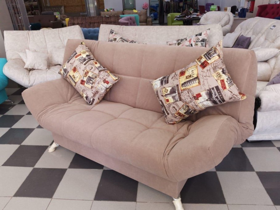 Диван клик кляк цвет латте