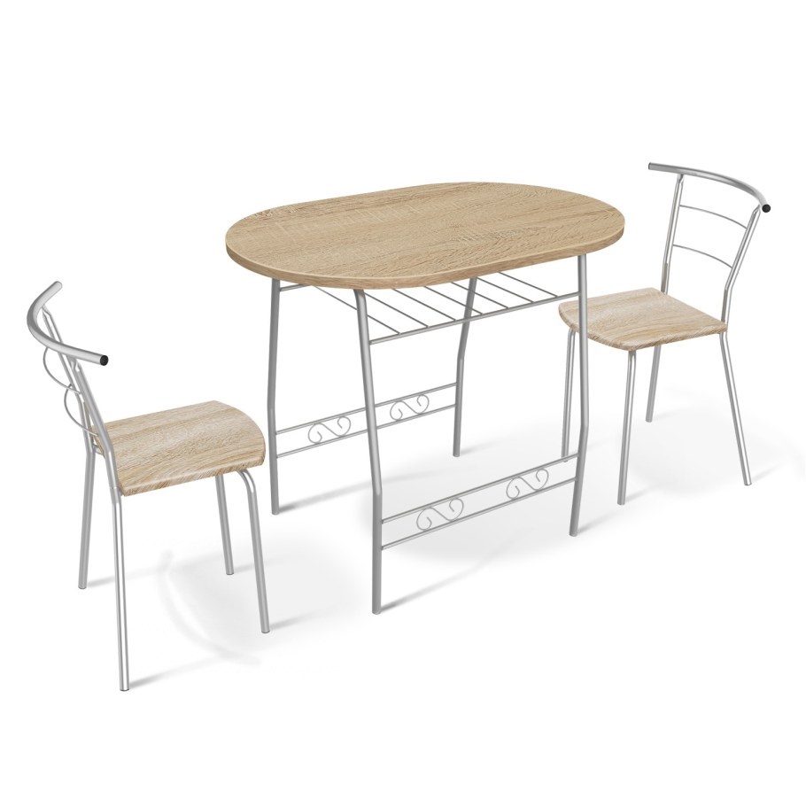 Стол Sheffilton SHT-t1 бук/алюм.металлик