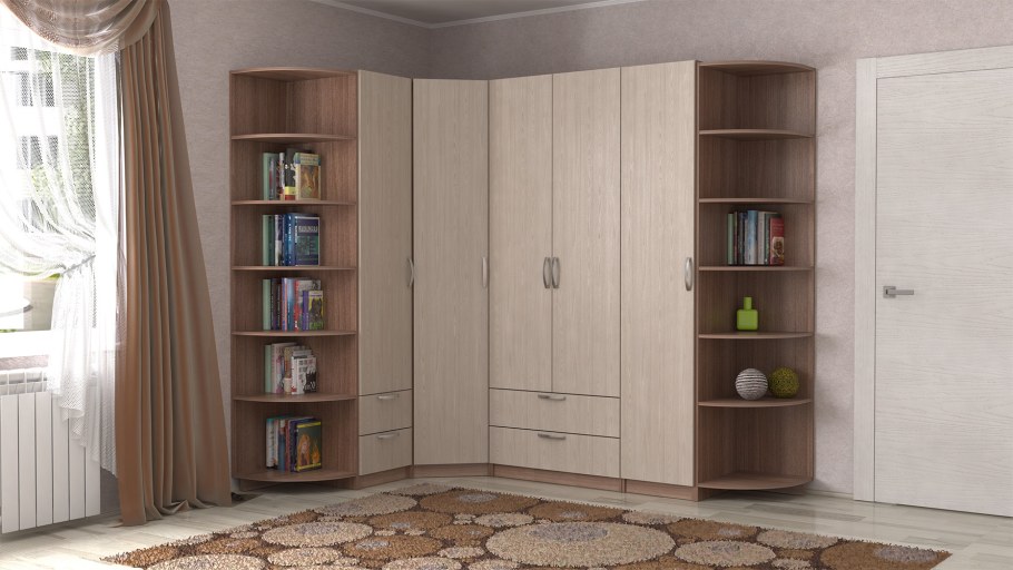 Шкаф угловой шн1000