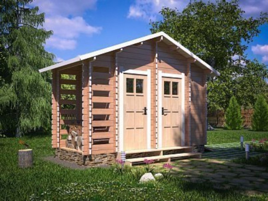 Зодчий сарай хозблок