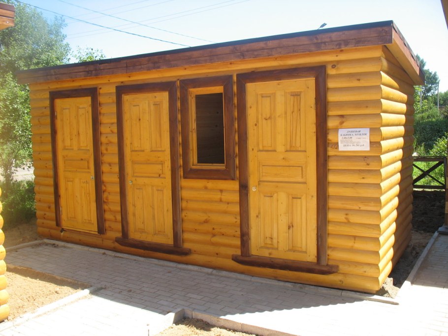 Хозблок с душем и туалетом