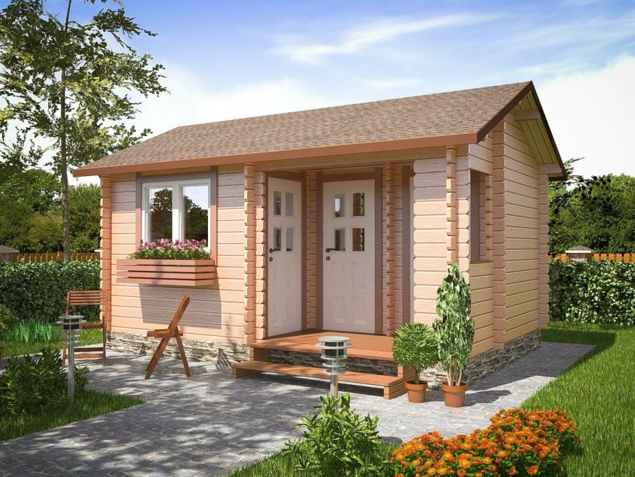 Хозблок 2х2 сборный щитовой