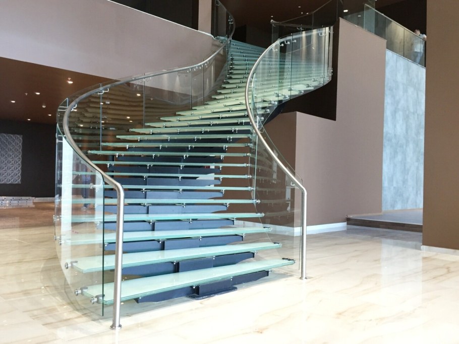 Stainless Steel Spiral Staircase