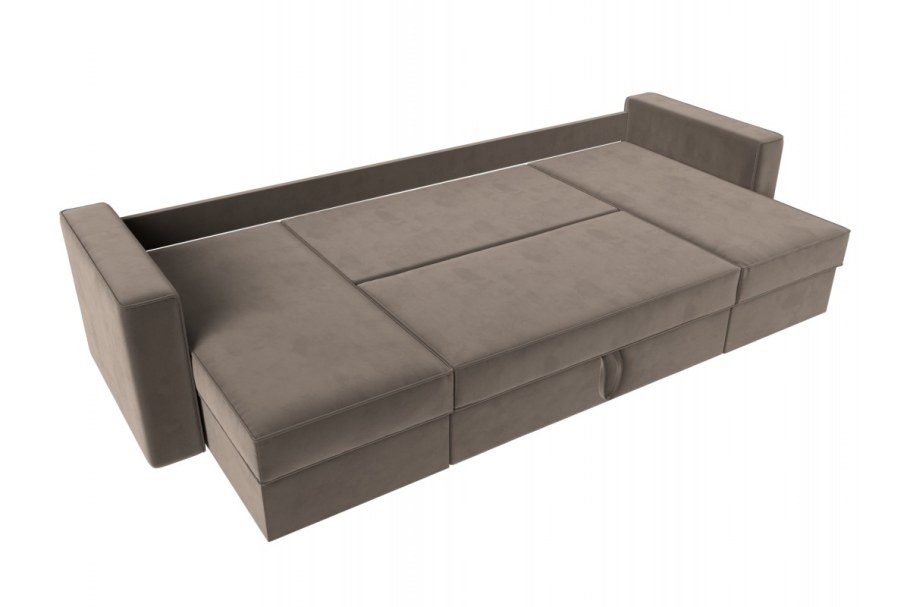 Серый велюровый диван в интерьере