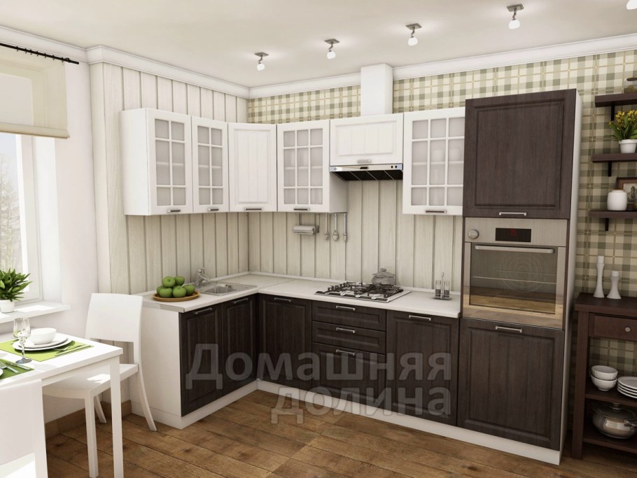 Кухня Валерия Сурская мебель антрацит