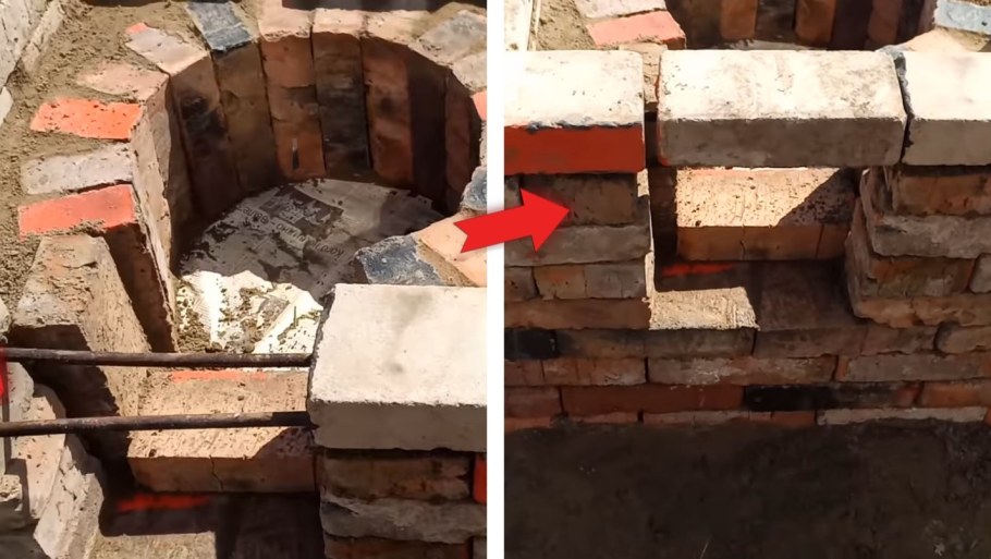 Печь для казана из кирпича своими руками