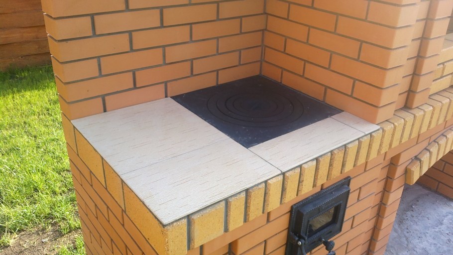 Печь казан из кирпича