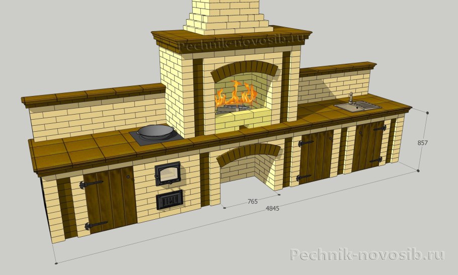 Комплекс барбекю ПБМ-2