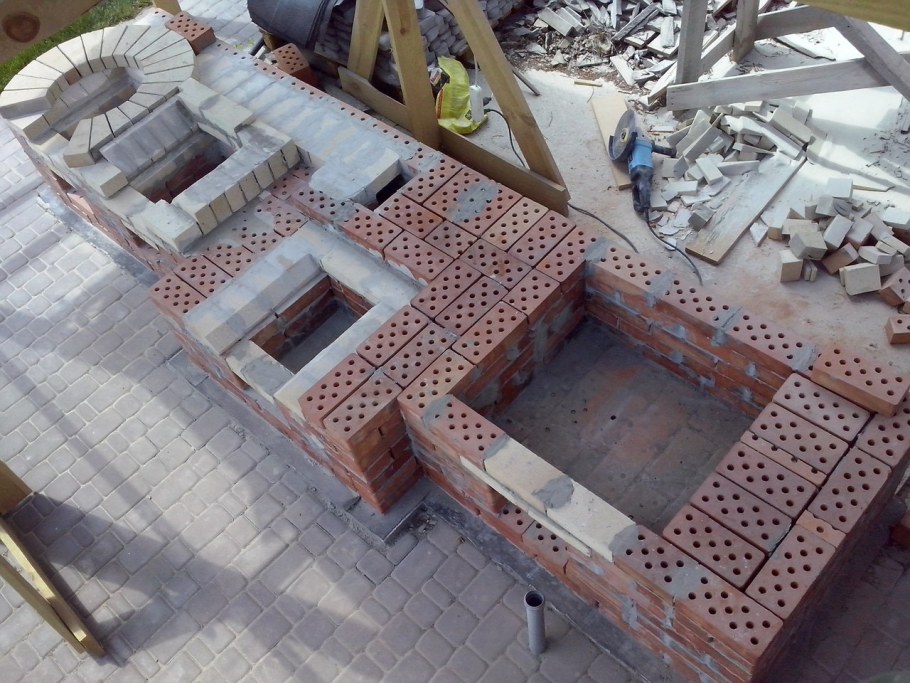 Печь КЛМЗ под казан