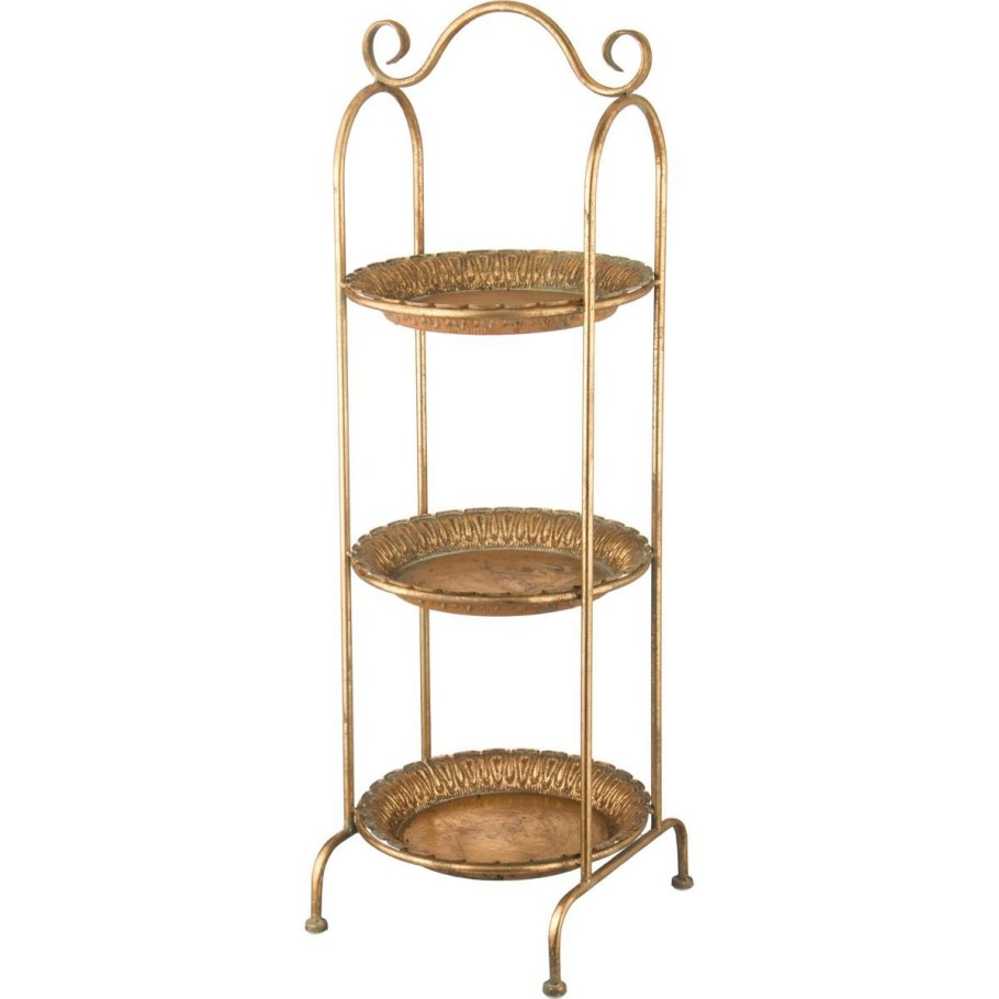 Бронзовая Этажерка в ванную
