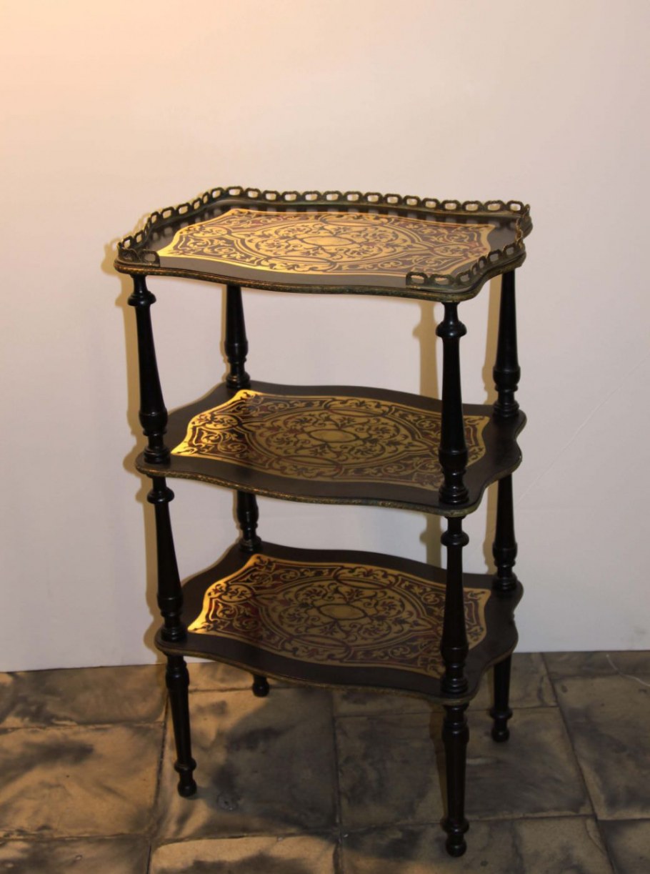 Фруктовница 3-х ярусная nouvelle "серебро" (4125022)