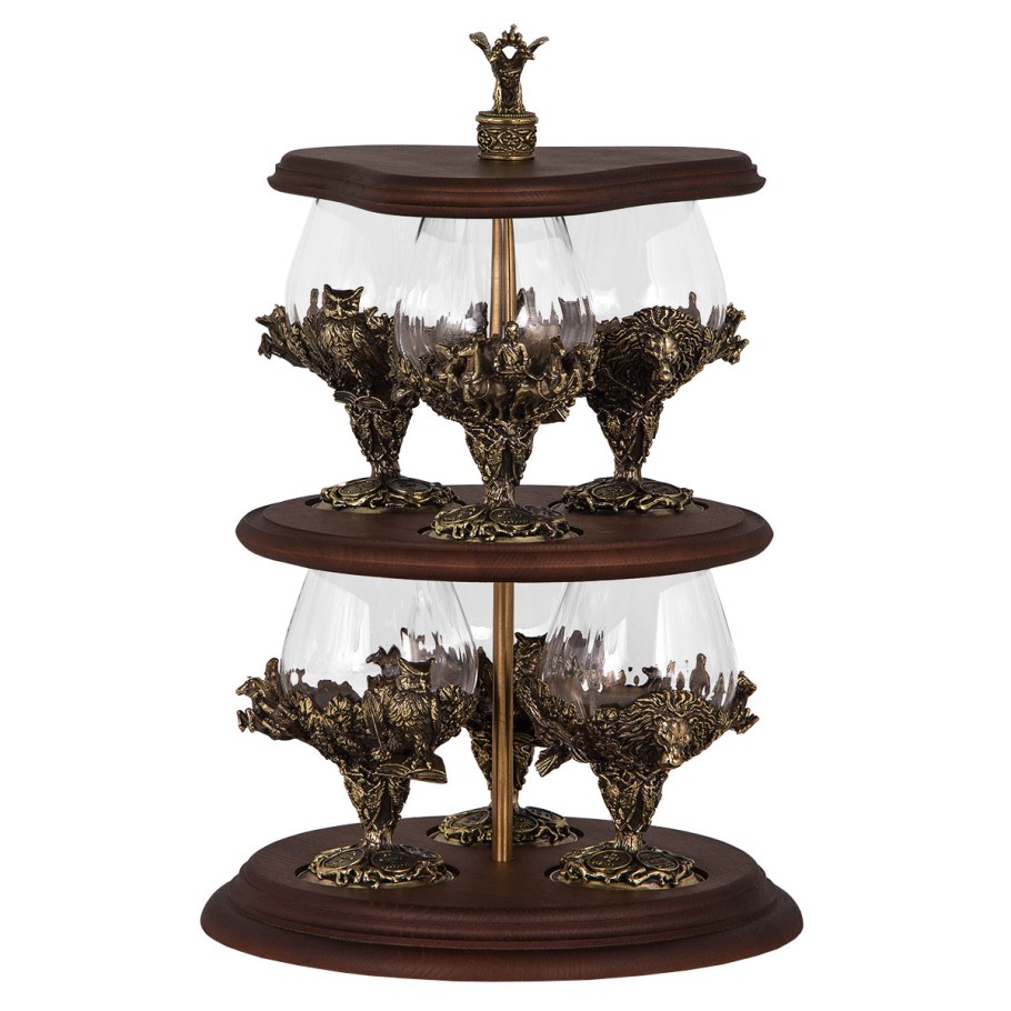 Этажерка кованая в ванную комнату