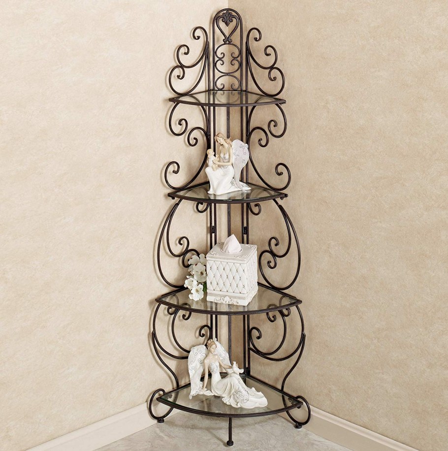 Кованые полки на стену