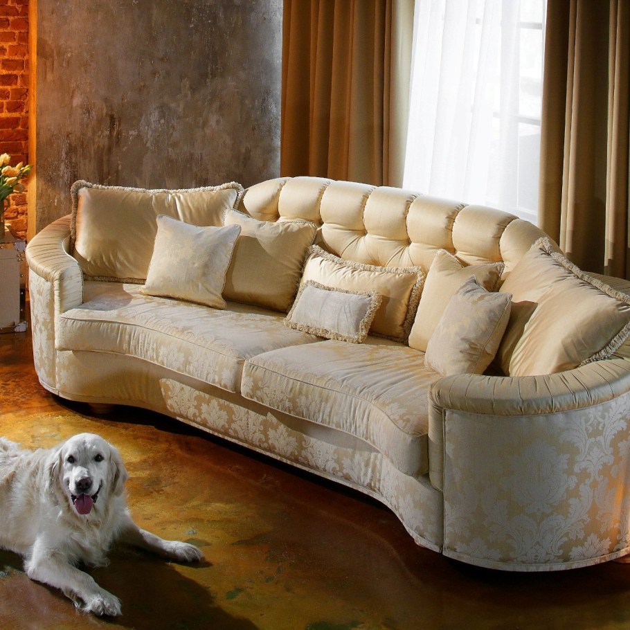 Кожаная мебель в интерьере