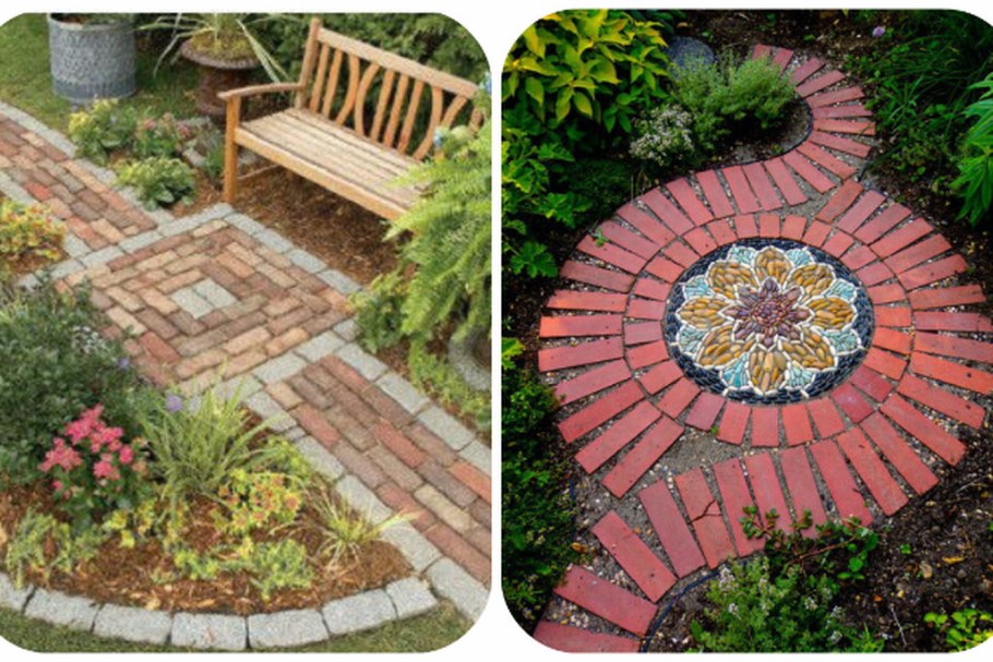 Применение старого кирпича на даче своими руками