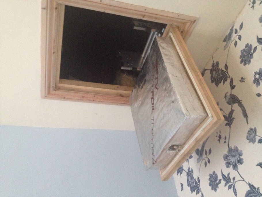 Люк на чердак утепленный