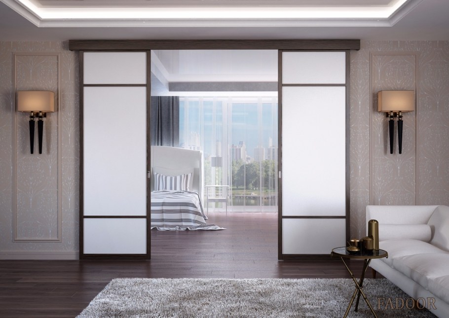 Акма стеклянные двери раздвижные двери