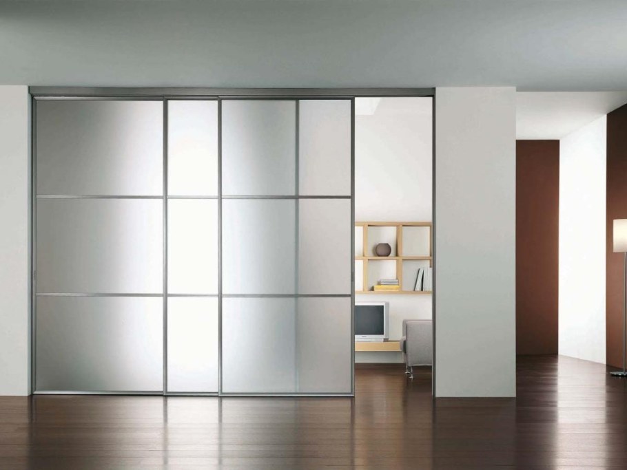 Сдвижная перегородка межкомнатная профиль СИАЛ