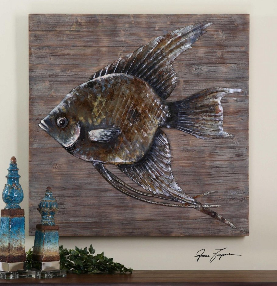 Сухая рыба для декора