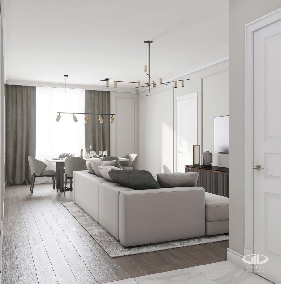 Дизайн квартиры в пике