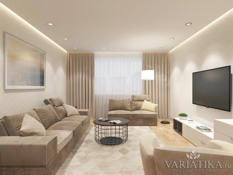 Пик евродвушка кухня гостиная