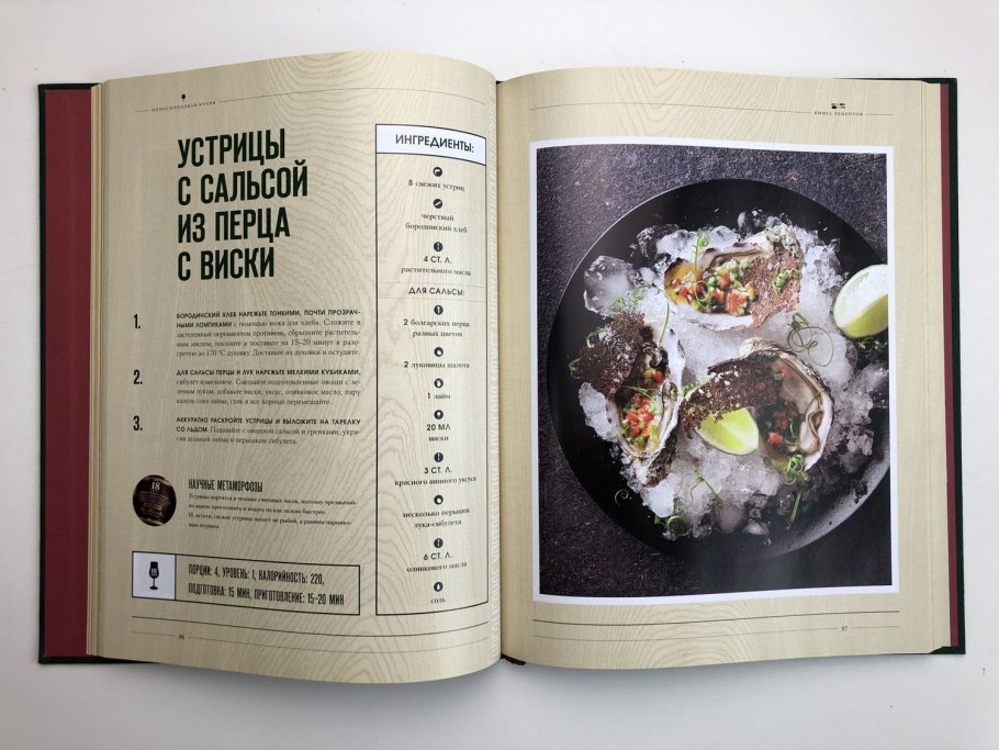 Полка с кулинарными книгами