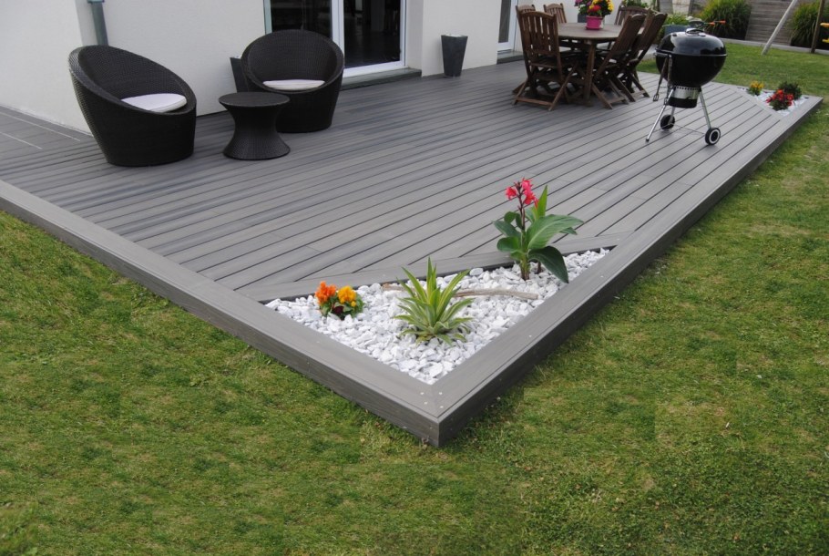 Патио деревянный настил