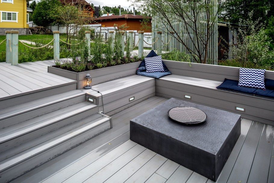 Patio Bench скамья из дерева