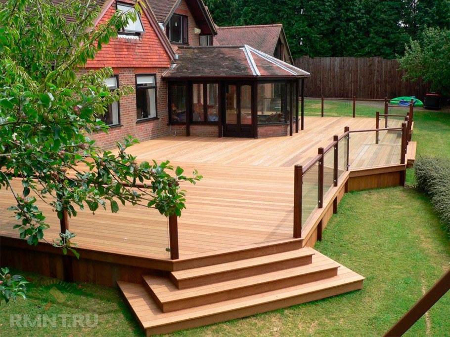 Деревянный помост