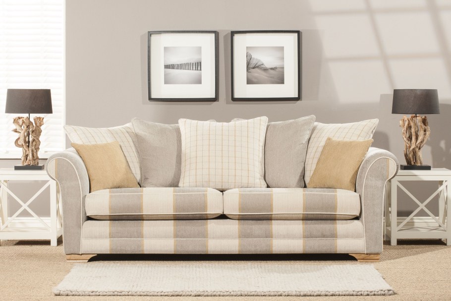 Угловой диван Белфаст серый