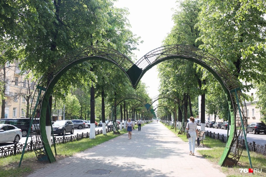 Арт объект в Ярославле в парке