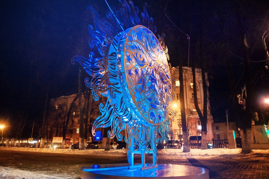 Арт объекты в Храброво