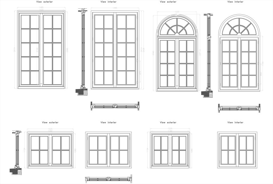 Толщина стеклопакета чертеж